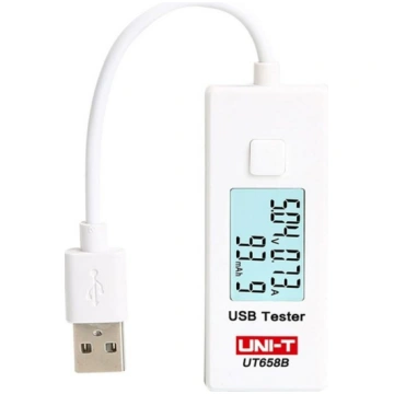 Uni-T USB testeris UT658B, 0~3.5 A, 3~9 V, 0~9999 