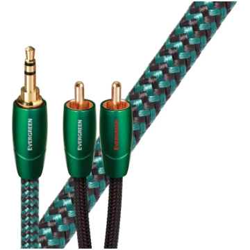 Evergreen 2RCA-3,5mm spraudnis Audioquest
