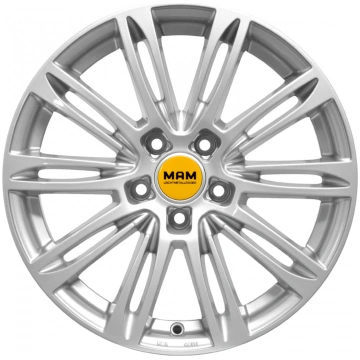 16 5x112 ET38 7J MAM Felgen A4 SILVER PAINTED MAMA