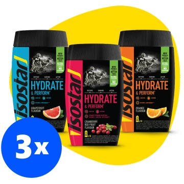 Isostar pulveris Hydrate & Perform x 3