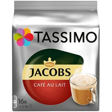 JACOBS Tassimo Cafe au Lait 16gab. Kafijas kapsulā
