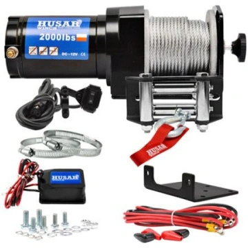 HUSAR WINCH Vinča kvadrocikliem un ATV BST2000LBS