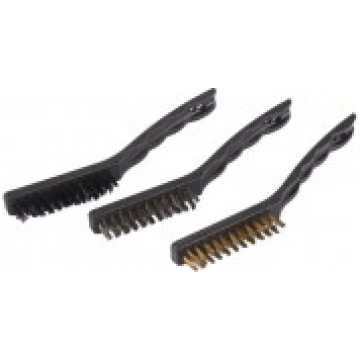 Stiepļu birste 230mm ar plastmasas rokturi, komple