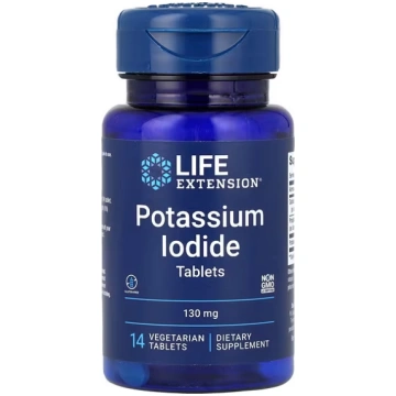 Life Extension, Potassium Iodide, 130 mg, 14 Veget