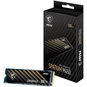 MSI Spatium M450 PCIe 4.0 NVMe M.2 500GB PCI Expre