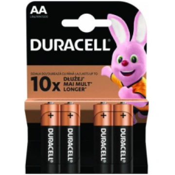 Baterijas Duracell Base AA 4 pack 1.5V 50003941270