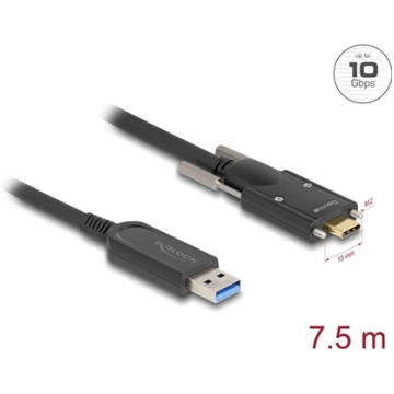 Delock Active Optical Cable USB 10 Gbps Type-A mal