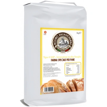 Molino Dallagiovanna Kviešu Milti Maizei SSP 5Kg