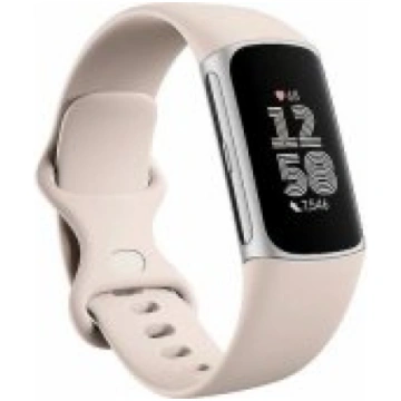 Fitbit Charge 6 Porcelain/ Silver viedpulkstenis G