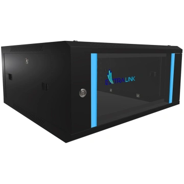 Extralink 4U 600x600 Black | Rackmount cabinet | w