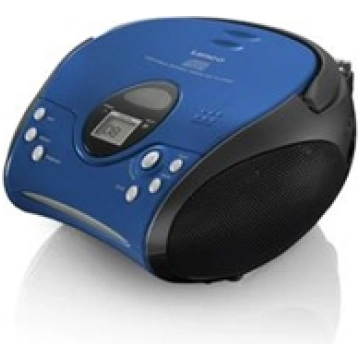 Lenco SCD-24 blue/black SCD24BL/SW