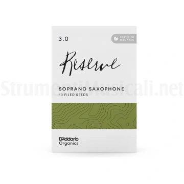 D'ADDARIO Organic Reserve Soprano Sax 3.0 (10