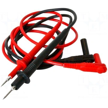 Set of test leads | Inom: 20A | Len: 1.22m | 2x te