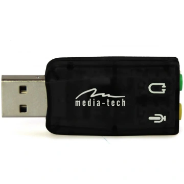 Media-Tech MT5101 skaņas karte Virtu 5.1 USB