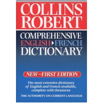 Collins Robert Comprehensive EnglishFrench Diction