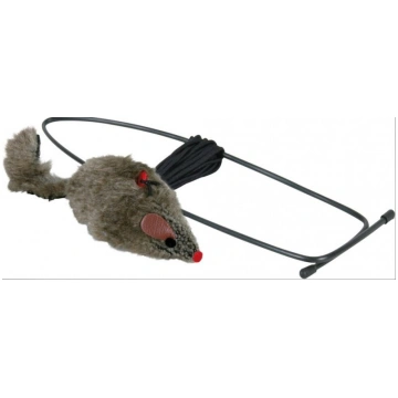 Rotaļlieta kaķiem Plush Mouse durvīm 8 cm, garums 