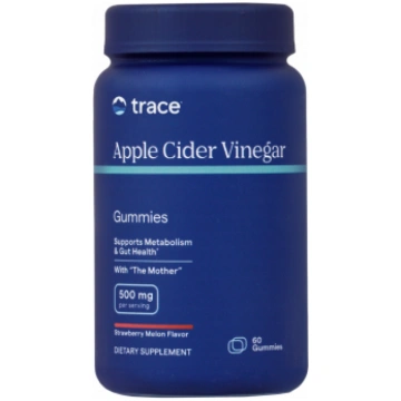 Trace Minerals Apple Cider Vinegar 500mg Ābolu sid