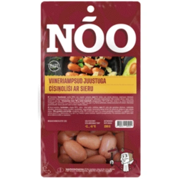 Cīsiņolīši ar sieru NOO 280g