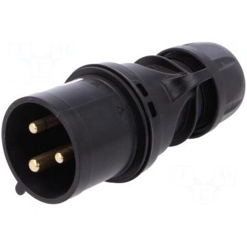 Connector: AC supply | plug | male | 32A | 230VAC 