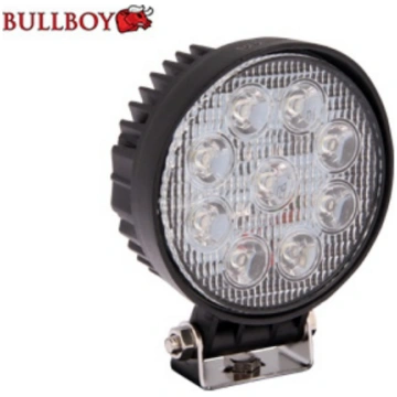 LED darba lukturis 27w apaļš BULLBOY 1603-300405