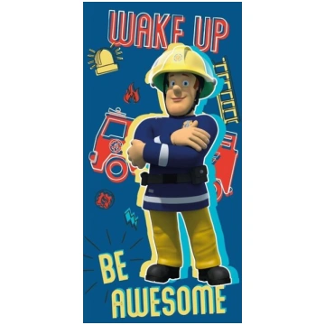 Bērnu dvielis Fireman Sam, 70x140 cm