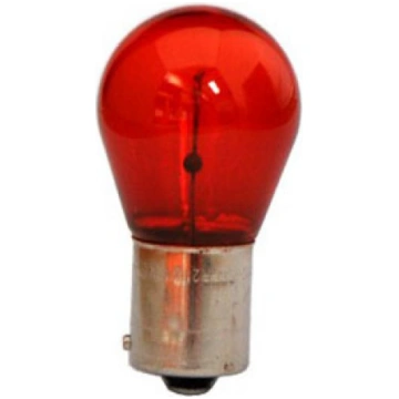 Spuldze 12V/21W sarkana BA15s