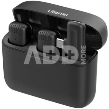 Ulanzi J12 Wireless Lavalier Microphone with Type 