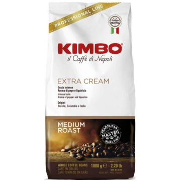 Kafijas pupiņas Kimbo espresso bar extra cream, 1 