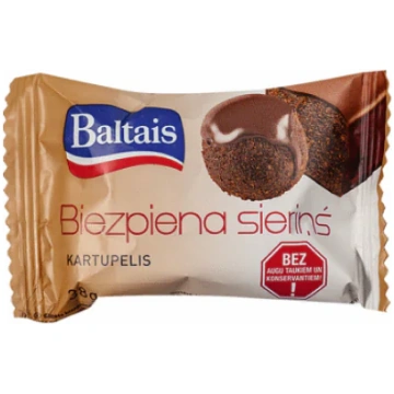 Biezpiena sieriņš Baltais kartupelis 38g