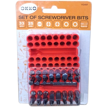 Makita 33PC SCREWDRIVER BITS SET 14972911 (4772013