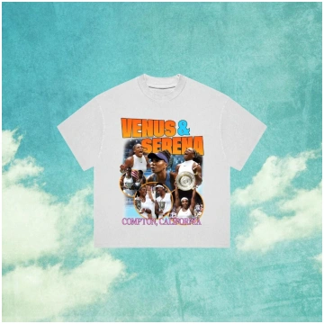 Serena Williams Venus Williams Graphic T T-Shirt S
