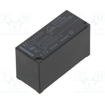 Relay: electromagnetic; DPST-NO; Ucoil: 12VDC; 5A;