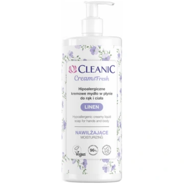Cleanic Hypoallergenic Creamy Liquid Soap for Body