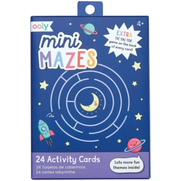 Ooly - 24 Activity Cards - Mini Mazes - izmērs ONE