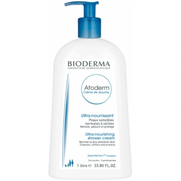 Bioderma Atoderm dušas krēms sausai ādai, 1000 ml
