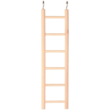 Trixie Wooden Ladder putnu koka trepes ar 6 pakāpi