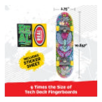 Tech Deck Handboard 27 cm Īsti skrituļdēļi [Real S