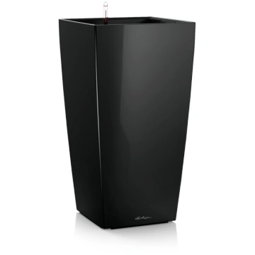 LECHUZA Cubico Premium 50 Black, 18166