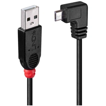 Cavo USB 2.0 Con Connettore B Angolato A Sinistra, 1 Metro, Nero, Per Stampanti E Scanner - 2