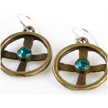 Bronze earrings
