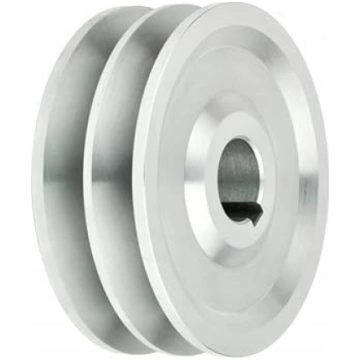 V-veida siksnas rullis 80 mm ar 2 rievas V-veida s
