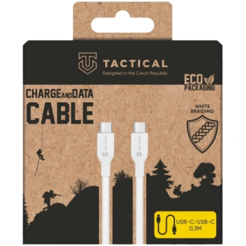 Tactical Stitch Thread USB-C/USB-C Cable 0.3m / wh