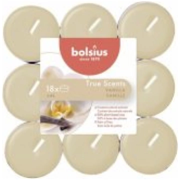 Bolsius TEALIGHTS VANILLA 4H 18 PCS Svece 00004001