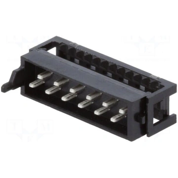 Micro-MaTch | plug | male | PIN: 12 | IDC | for ri