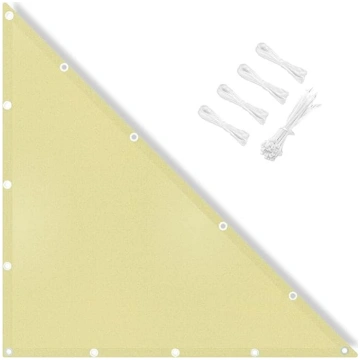 IOAOI Sun Shade Sail Waterproof 3X3X4.24M Right Tr