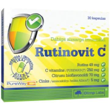 OLIMP LABS RUTINOVIT C, kapsulas, 30 gab