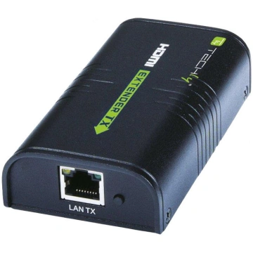 Pagarinātājs Techly 306011 HDMI Receiver, melna kr