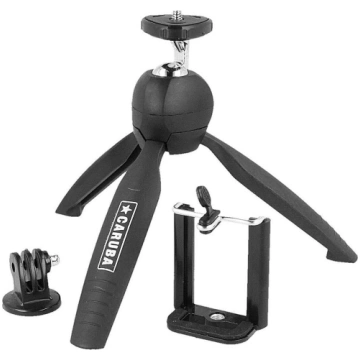 Caruba tripod Orbit15 + Phone & GoPro adapter 8718
