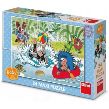 Dino 24 detaļas Puzzle Baby Mole bērniem no 2 gadu