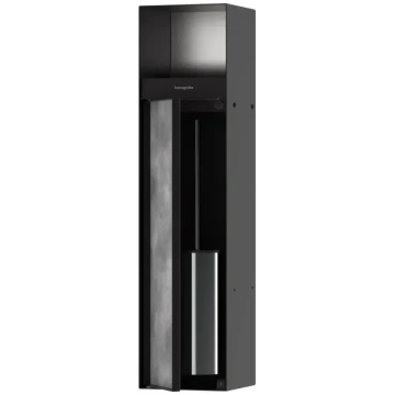 Hansgrohe XtraStoris Rock - iebūvēts tualetes papī